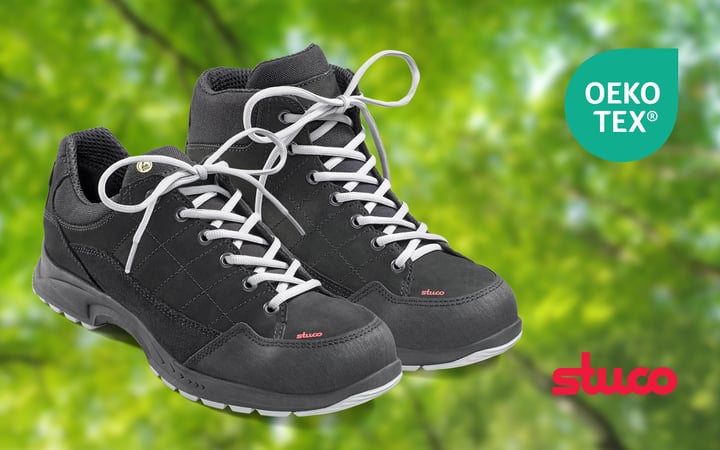 Les premières chaussures de sécurité et professionnelles au monde revêtues du label OEKO-TEX®